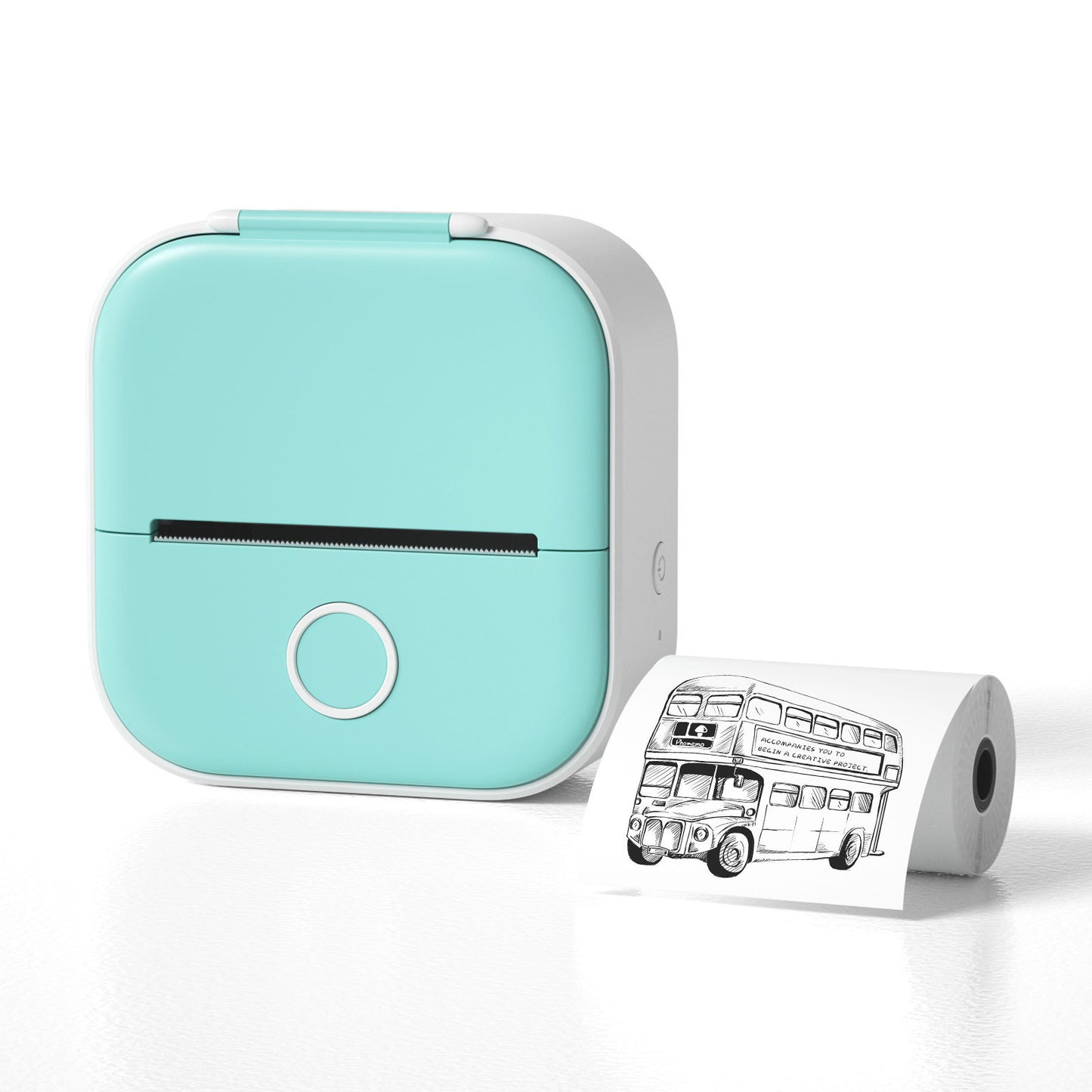 Portable Mini Thermal Label Printer, Bluetooth-compatible